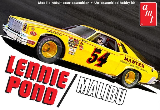 [AMT AMT1352/12  ] AMT AMT1352/12  1/25 Lennie Pond 1974 Chevy Malibu Stock Car 