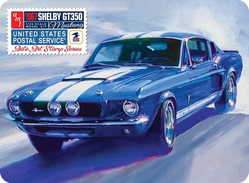 [AMT AMT1356/12  ] AMT AMT1356/12  1/25 Shelby GT350 1967, série USPS 