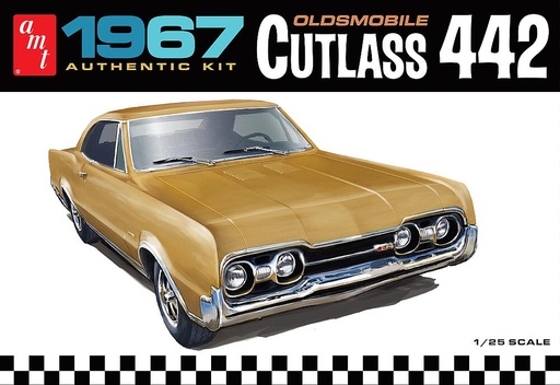 [AMT AMT1365/12  ] AMT AMT1365/12  1/25 1967 Oldsmobile 442 