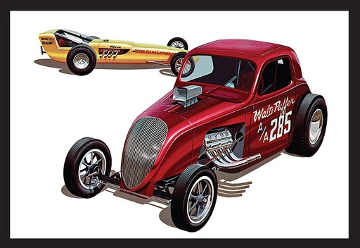 [AMT AMT1380/12  ] AMT AMT1380/12  1/25 Fiat Double Dragster 