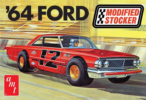 [AMT AMT1383/12  ] AMT AMT1383/12  1/25 1964 Ford Galaxie Modified Stocker 