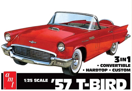 [AMT AMT1397/12  ] AMT AMT1397/12  1/25 1957 Ford Thunderbird 
