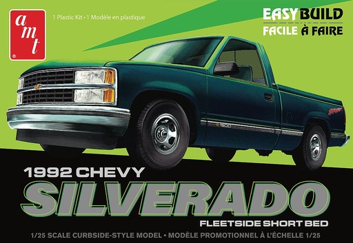 [AMT AMT1408M/12  ] AMT AMT1408M/12  1/25 1992 Chevrolet Silverado Shortbed Fleetside P 