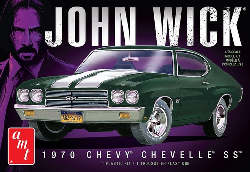 [AMT AMT1453M/12  ] AMT AMT1453M/12  1/25 1970 Chevy Chevelle John Wick 
