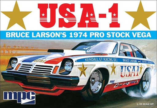 [MPC MPC828/12  ] MPC MPC828/12  1/25 Bruce Larson USA-1 Pro Stock Vega 