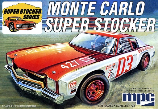 [MPC MPC962M/12  ] MPC MPC962M/12  1/25 1971 Chevy Monte Carlo Super Stocker 