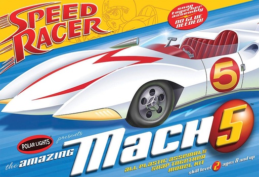 [AMT POL981M/12  ] AMT POL981M/12  1/25 Speed Racer Mach V 