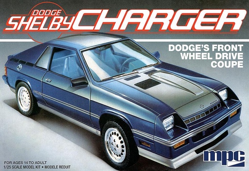 [MPC MPC987/12  ] MPC MPC987/12  1/25 1986 Dodge Shelby Charger 
