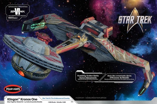 [AMT POL997M/06  ] AMT POL997M/06  1/350 Star Trek 6 : The Undiscovered Country Klingon Kronos One 