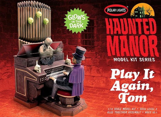 [POLAR LIGHTS POL984/12  ] POLAR LIGHTS POL984/12  1/12 Haunted Manor : Play it again, Tom ! 