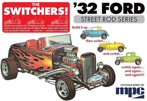 [MPC MPC992/12  ] MPC MPC992/12  1/25 1932 Ford Switchers Roadster/Coupe 