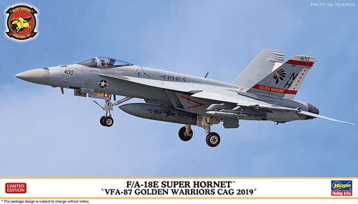 [HASEGAWA 2417  ] HASEGAWA 2417  1/72 FA-18E Super Hornet VFA 87 Golden WarrioresCAG 2019 