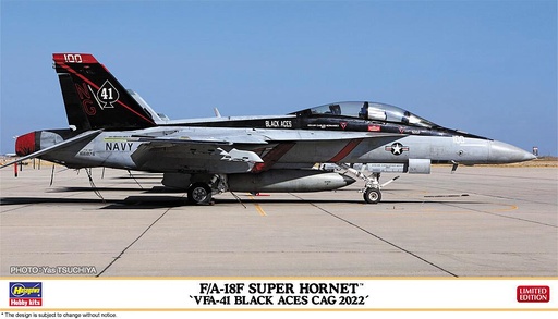 [HASEGAWA 2429  ] HASEGAWA 2429  1/72 FA-18F Super Hornet, VFA 41 Black Aces Cag 