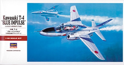 [HASEGAWA PT16  ] HASEGAWA PT16  1/48 Kawasaki T-4, Blue Impulse 
