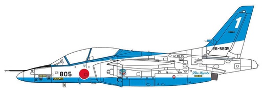 [HASEGAWA 7480  ] HASEGAWA 7480  1/48 Kawasaki T4 Blue Impulse 2019 