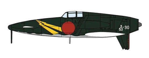 [HASEGAWA 7505  ] HASEGAWA 7505  1/48 Kyushu J2W4 Interceptor Fighter Shindenkai, 352nd Flying Group 