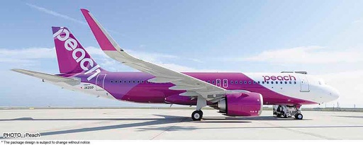 [HASEGAWA 10846  ] HASEGAWA 10846  1/200 Peach Airbus A320neo 