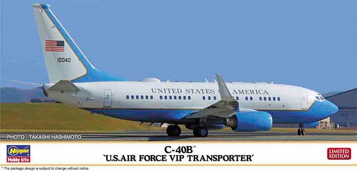 [HASEGAWA 10848  ] HASEGAWA 10848  1/200 C-40B, US Air force VIP Transporter 