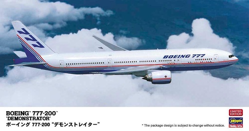 [HASEGAWA 10857  ] HASEGAWA 10857  1/200 Démonstrateur Boeing 777-200 