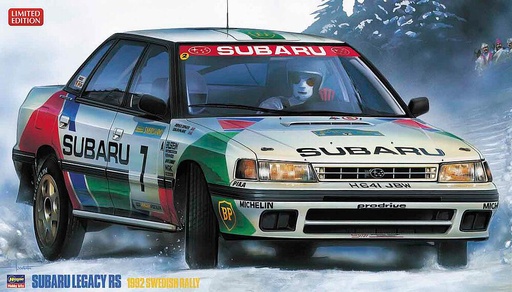 [HASEGAWA 20290  ] HASEGAWA 20290  1/24 Subaru Legacy RS 1992, Rallye de Suède 