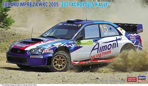[HASEGAWA 20558  ] HASEGAWA 20558  1/24 Subaru Impreza WRC 2005, 2007 Rallye de l'Acropole 