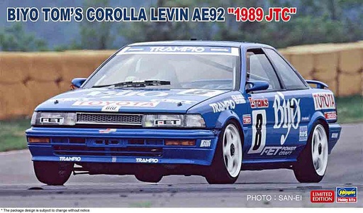 [HASEGAWA 20579  ] HASEGAWA 20579  1/24 Biyo Tom`s Corolla Levin AE92, 1989 JTC 