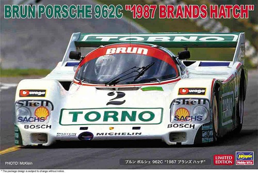 [HASEGAWA 20585  ] HASEGAWA 20585  1/24 Brun Porsche 962C, 1987 Brands Hatch 