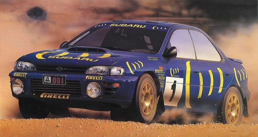 [HASEGAWA 20589  ] HASEGAWA 20589  1/24 Subaru Impreza, 1994 Hong-Kong - Bejing Rally 