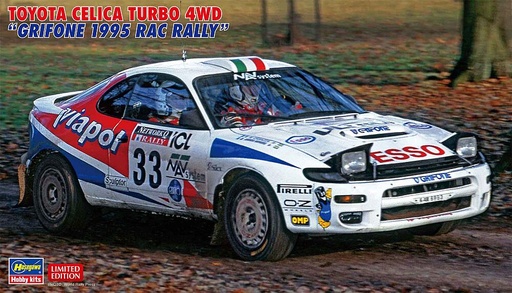 [HASEGAWA 20594  ] HASEGAWA 20594  1/24 Toyota Celica Turbo 4WD, Grifone 1995 RAC Rally 