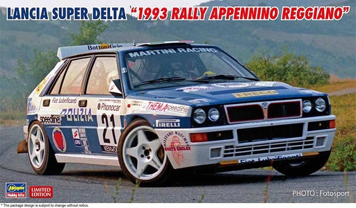 [HASEGAWA 20648  ] HASEGAWA 20648  1/24 Lancia Super Delta, 1993 Rally Appennino Reggiano 