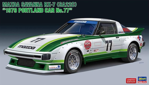 [HASEGAWA 20661  ] HASEGAWA 20661  1/24 Mazda Savanna RX7, 1979 Portland Car No. 77 
