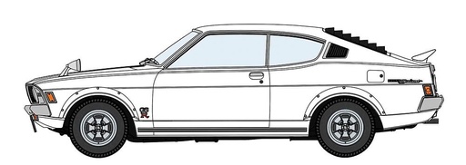 [HASEGAWA 20678  ] HASEGAWA 20678  1/24 Mitsubishi Galant GTO 2000GSR 