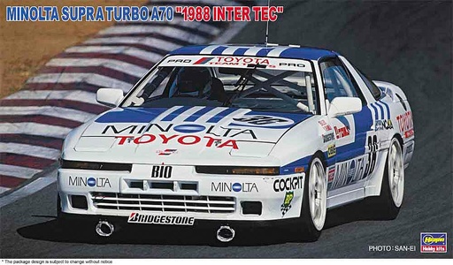 [HASEGAWA HC42  ] HASEGAWA HC42  1/24 Minolta Supra Turbo A70, 1988 Inter Tec 