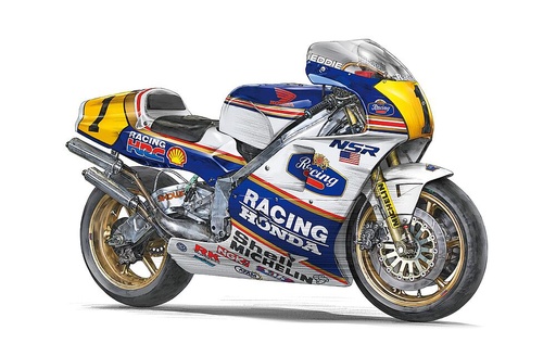 [HASEGAWA BK4  ] HASEGAWA BK4  1/12 Honda NSR500 1989 WGP500Champion 