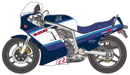 [HASEGAWA BK7  ] HASEGAWA BK7  1/12 Suzuki GSX-R750 