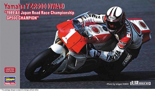 [HASEGAWA 21738  ] HASEGAWA 21738  1/12 Yamaha YZR500 0WA8, 1989 All Japan Road RaceChampionship GP 500 