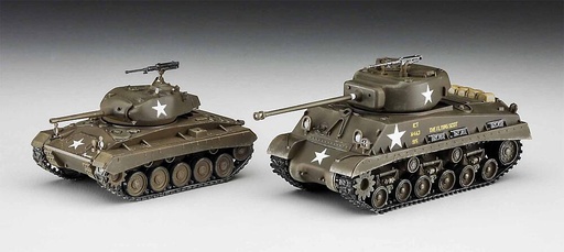[HASEGAWA 30068  ] HASEGAWA 30068  1/72 M4A3E Sherman &amp; M24 Chaffee, 2 kits 