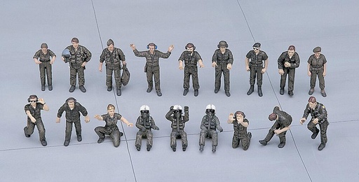 [HASEGAWA 36005 X48-5  ] HASEGAWA 36005 X48-5  1/48 Armée américaine moderne, pilotes et équipage 