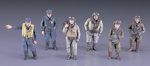 [HASEGAWA 36007 X48-7  ] HASEGAWA 36007 X48-7  Figurines de pilotes 1/48 WWII 