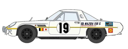[HASEGAWA CH50  ] HASEGAWA CH50  1/24 Mazda Cosomo Sport, 1968 Marathon de la RouteSuper Detail 