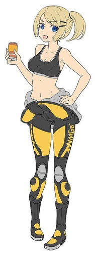 [HASEGAWA SP408  ] HASEGAWA SP408  1/12 EGG Girls, Amy McDonnel,Biker Girl 