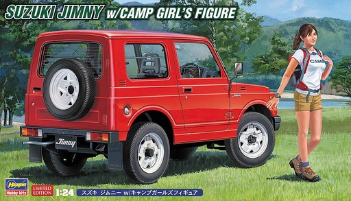 [HASEGAWA SP501  ] HASEGAWA SP501  1/24 Suzuki Jimny avec campeur 