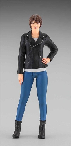 [HASEGAWA SP553  ] HASEGAWA SP553  1/12 Real Figure Collection Nr. 28 Girl`s Rider 3 