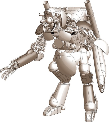 [HASEGAWA MK05  ] HASEGAWA MK05  1/20 Humanoid Unmanned Interceptor Grand chien 