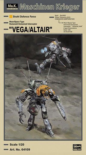[HASEGAWA 64109  ] HASEGAWA 64109  1/20 Humanoid Unmanned Interceptor VEGA/ALTAIR 
