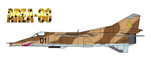 [HASEGAWA 64776  ] HASEGAWA 64776  1/72 Area 88, Mikoyan 27 Flogger D, Colonel Killvic 