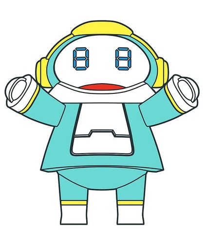 [HASEGAWA 64790  ] HASEGAWA 64790  TINY MechatrWeGo, No 04, Set de patch, Aqua Green &amp;Lemon 