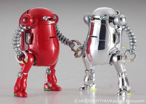 [HASEGAWA 64801  ] HASEGAWA 64801  1/35 MechatroWeGo No. 20, ancien type, rouge et argent 