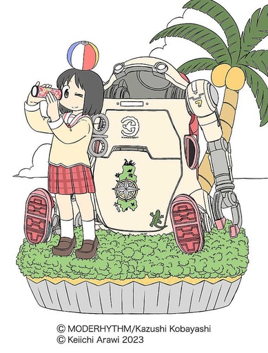 [HASEGAWA 64804  ] HASEGAWA 64804  1/20 MechatroWeGo n° 06, Nichijou Collab &amp; Nano Shinonome 