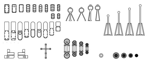 [HASEGAWA QG73  ] HASEGAWA QG73  1/700 Bateaux japonais, pièces d'équipement set B 